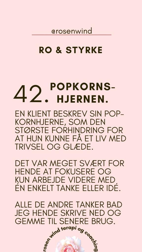 Popkornshjernen Terapiordbogen