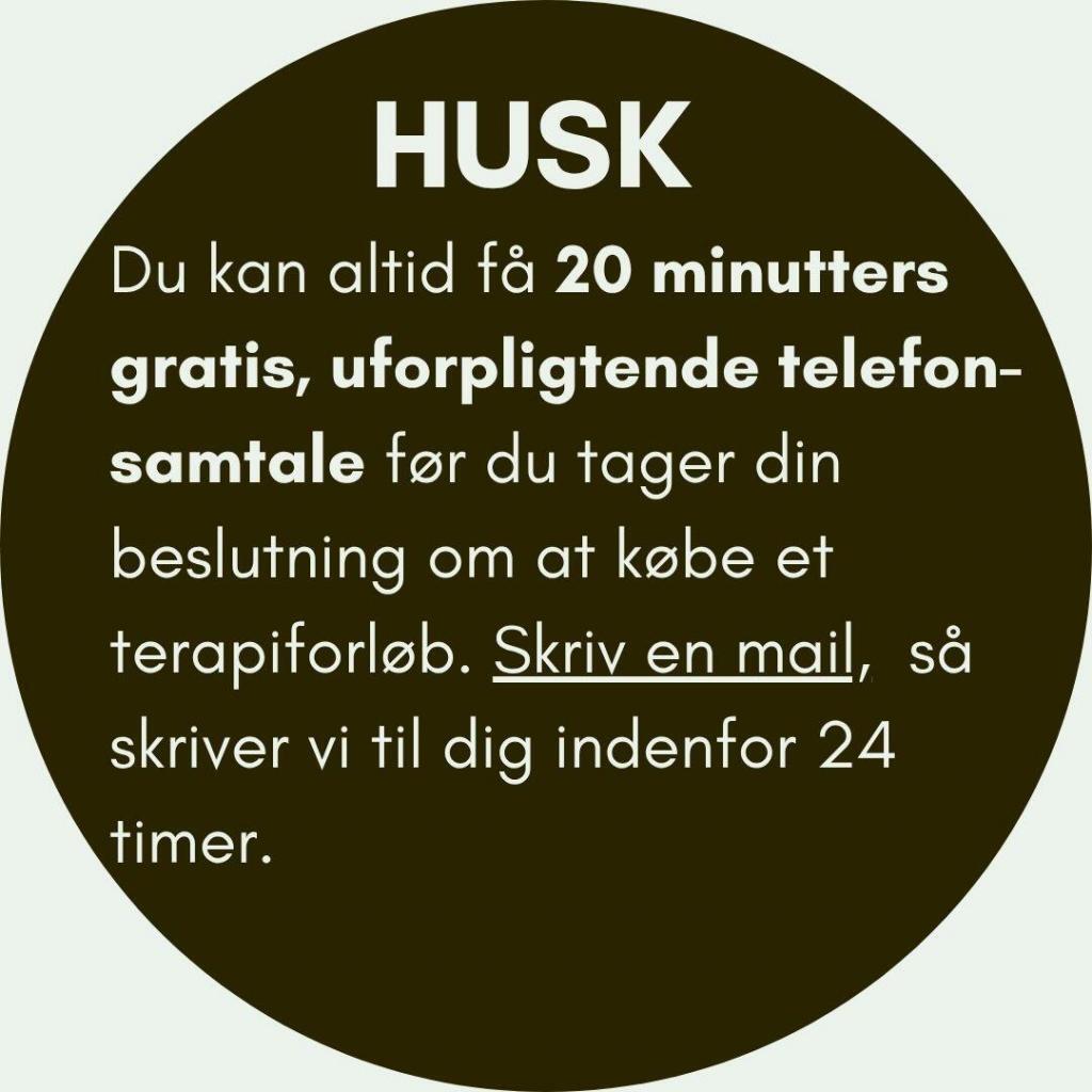 Kontaktklat Få en uforpligtende samtale - skriv en email - vi kontakter dig endenfor 24 timer